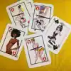 Cartes PinUp séduisantes illustrant des femmes glamour et rétro.