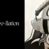 Fée-Illation, illustration artistique mystérieuse avec un style noir et blanc captivant.